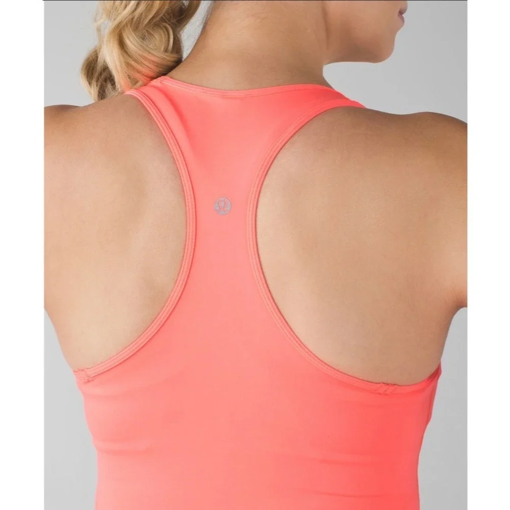 Lululemon Cool‎ Racerback Grapefruit
